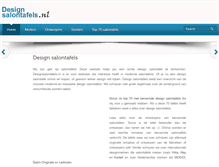 Tablet Screenshot of designsalontafels.nl